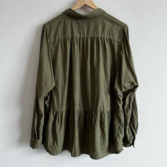 Holding Horses McKenzie Peplum Hi-Lo Shirt - Picture 6 of 10